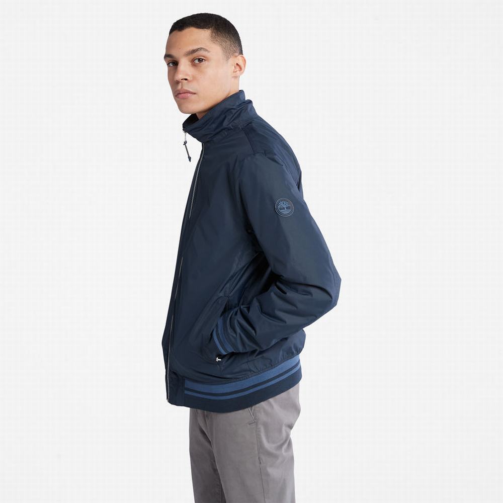 Pánské Bundy Timberland Mt. Franklin Sailor Bomber Tmavě Blankyt | TI02945-830