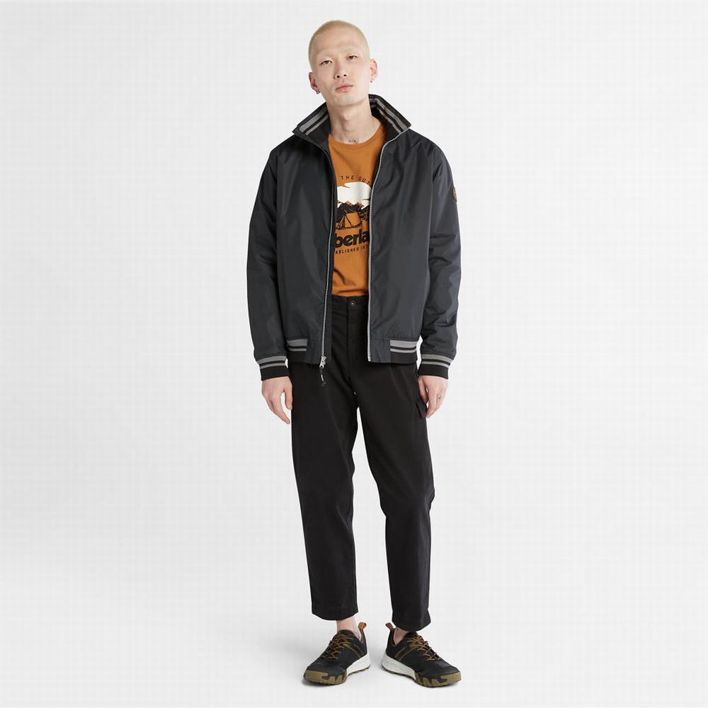 Pánské Bundy Timberland Mt. Franklin Sailor Bomber Černé | TI75902-451