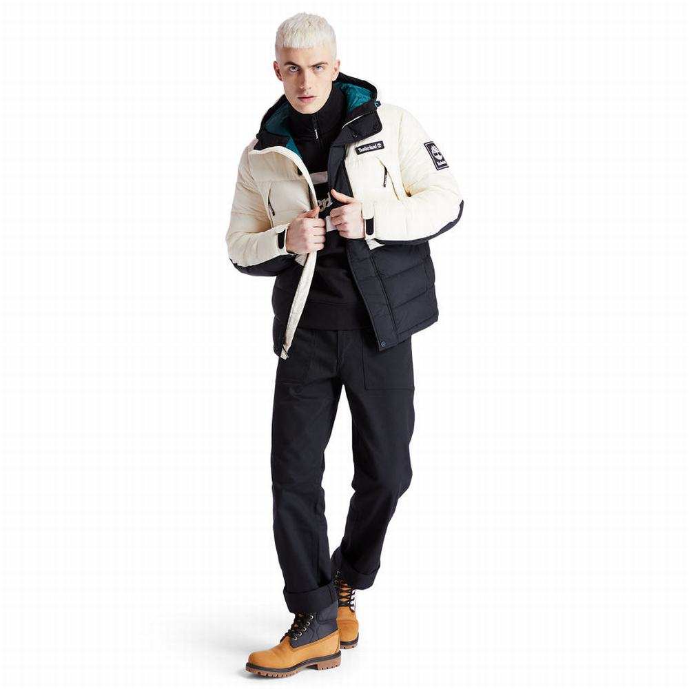 Pánské Bundy Timberland Outdoor Archive Puffer Béžový | TI01349-720