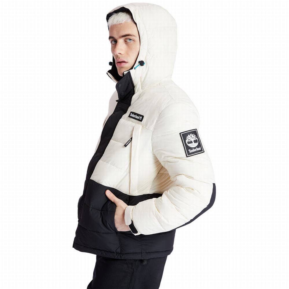Pánské Bundy Timberland Outdoor Archive Puffer Béžový | TI01349-720