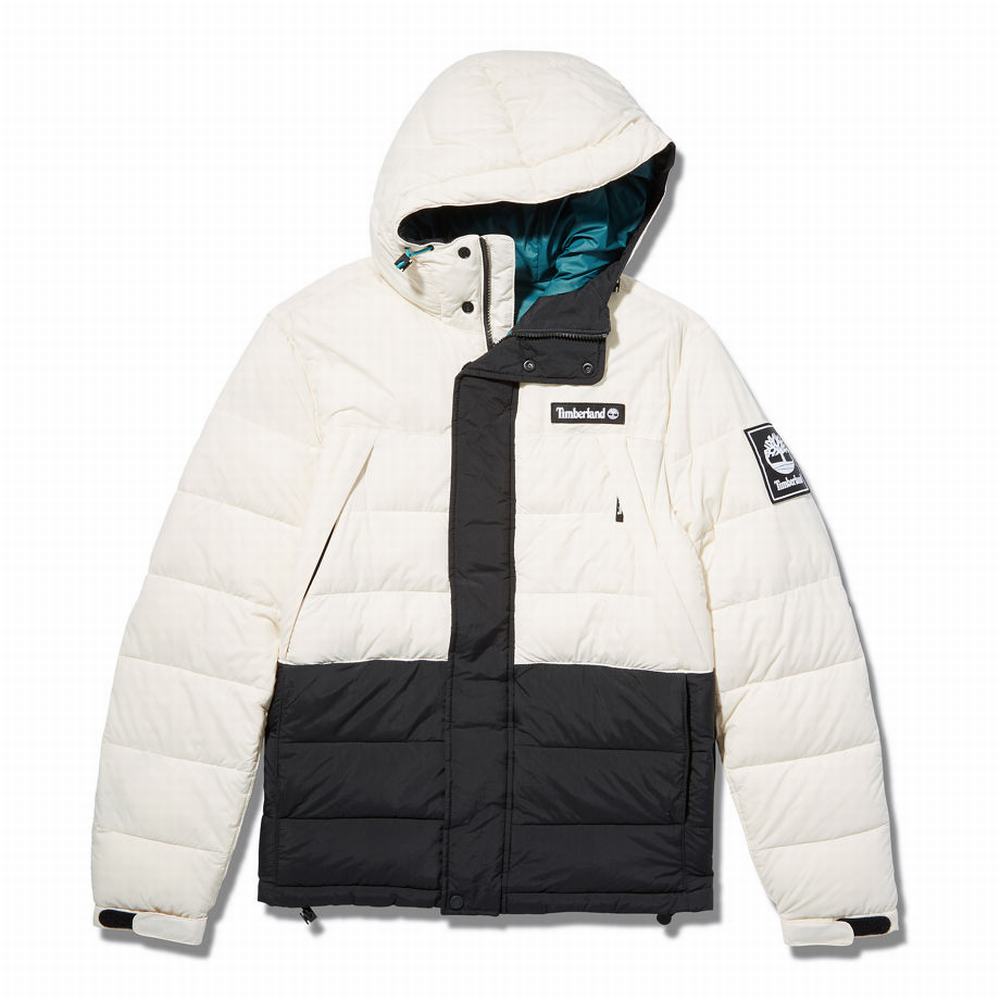 Pánské Bundy Timberland Outdoor Archive Puffer Béžový | TI01349-720
