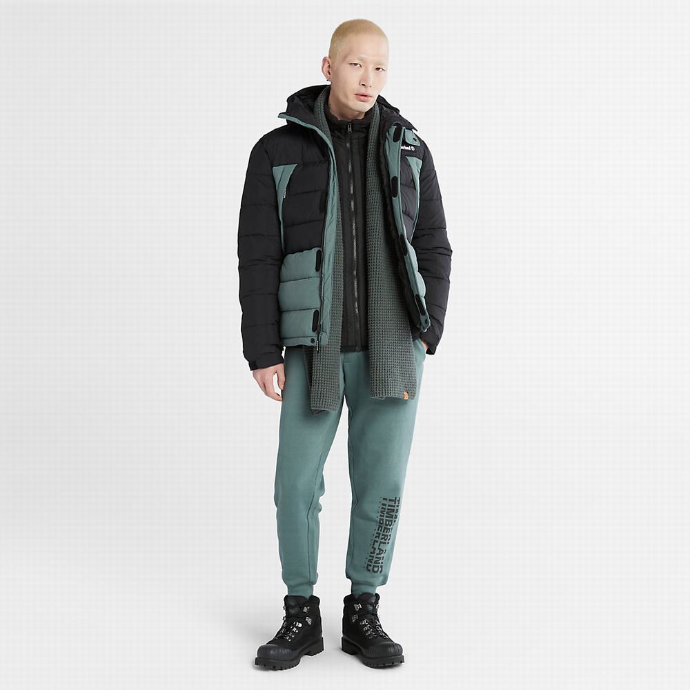 Pánské Bundy Timberland Outdoor Archive Vody-Resistant Puffer Zelene | TI38057-601