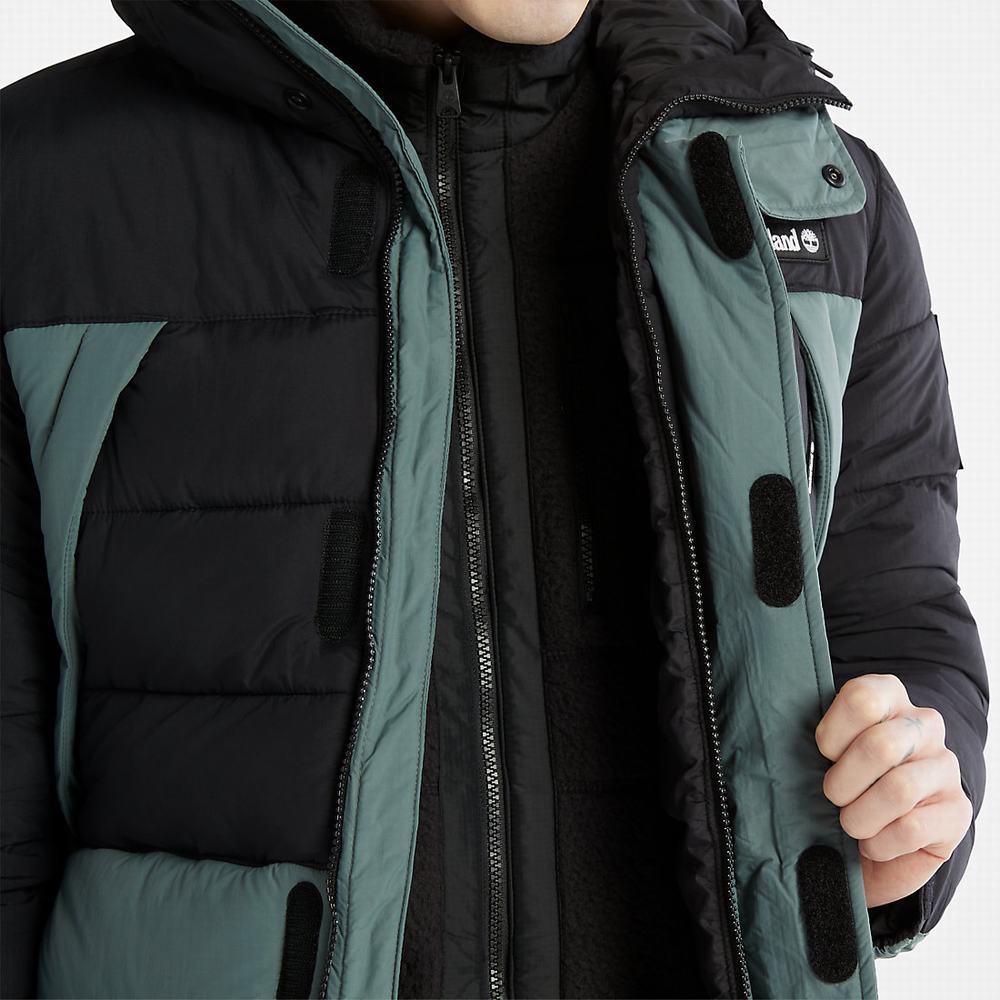 Pánské Bundy Timberland Outdoor Archive Vody-Resistant Puffer Zelene | TI38057-601