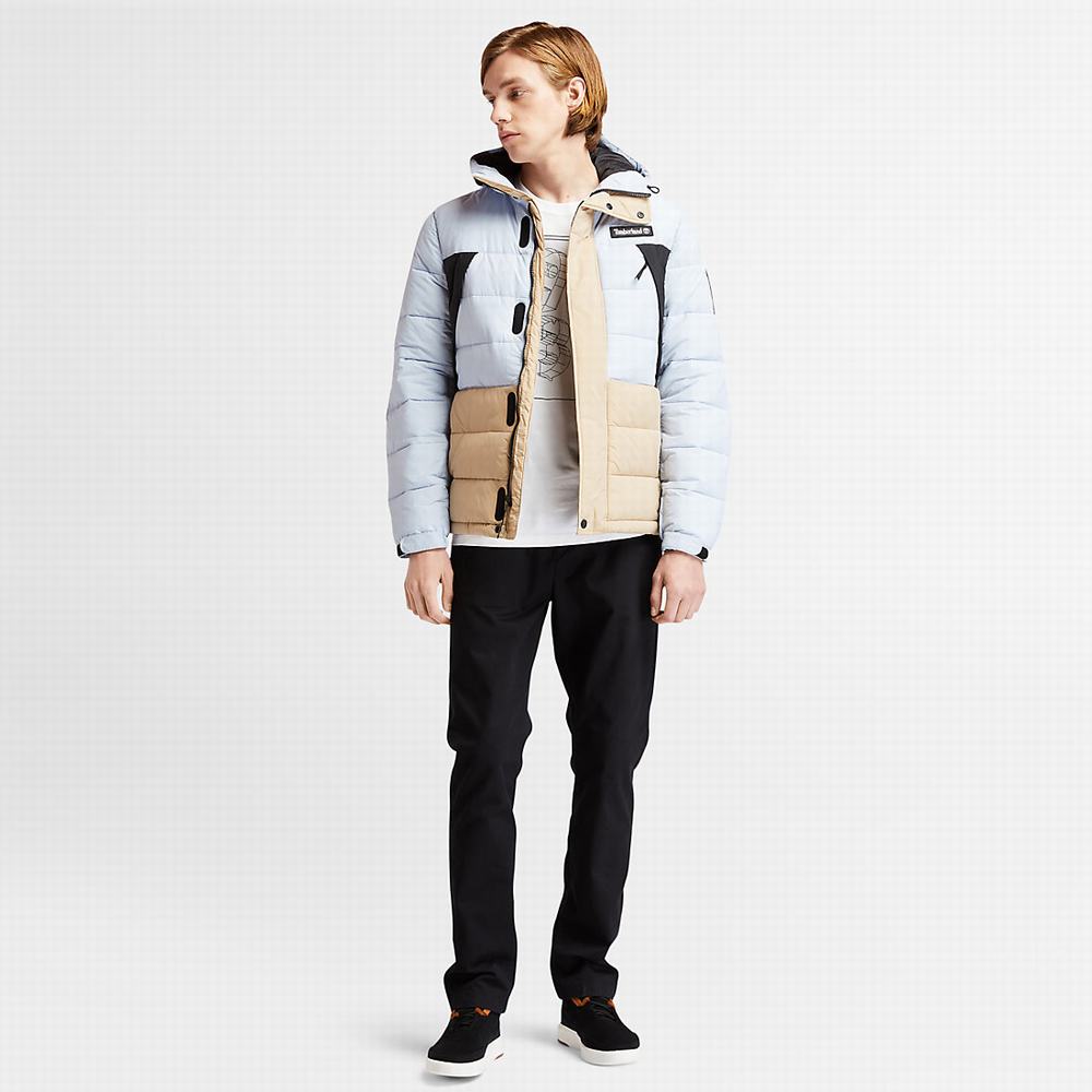 Pánské Bundy Timberland Outdoor Archive Puffer Světle Blankyt | TI51380-018