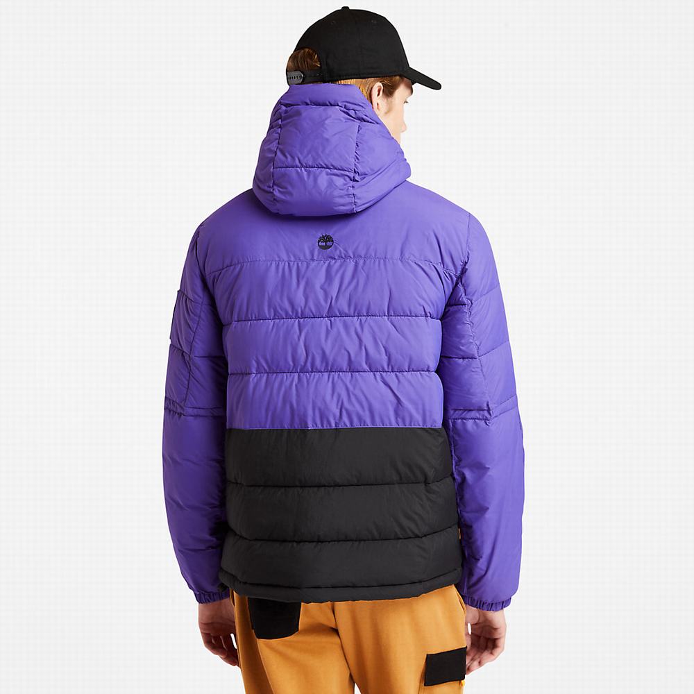 Pánské Bundy Timberland Outdoor Archive Puffer Tmavě Blankyt | TI75369-126