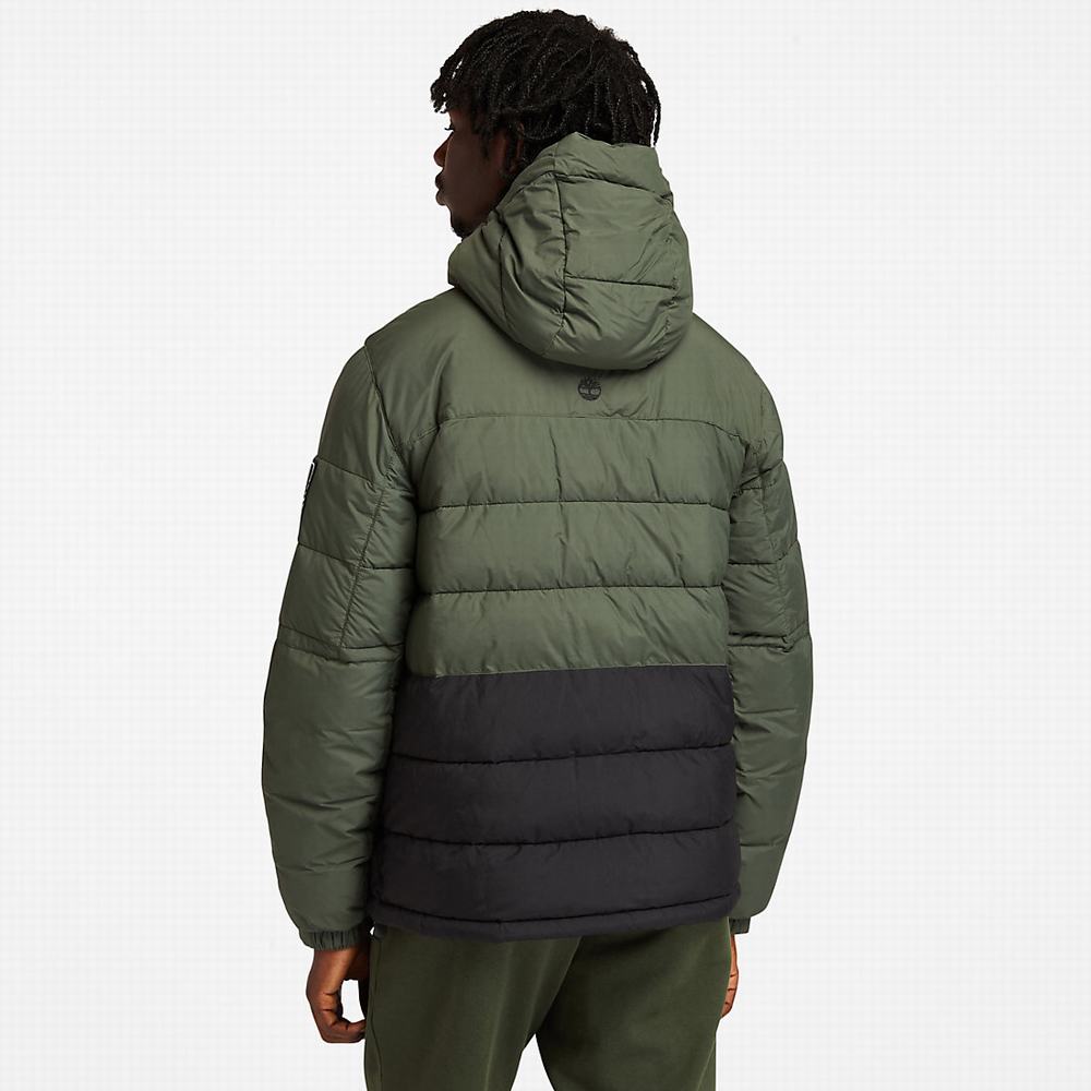 Pánské Bundy Timberland Outdoor Archive Puffer Zelene | TI79203-806