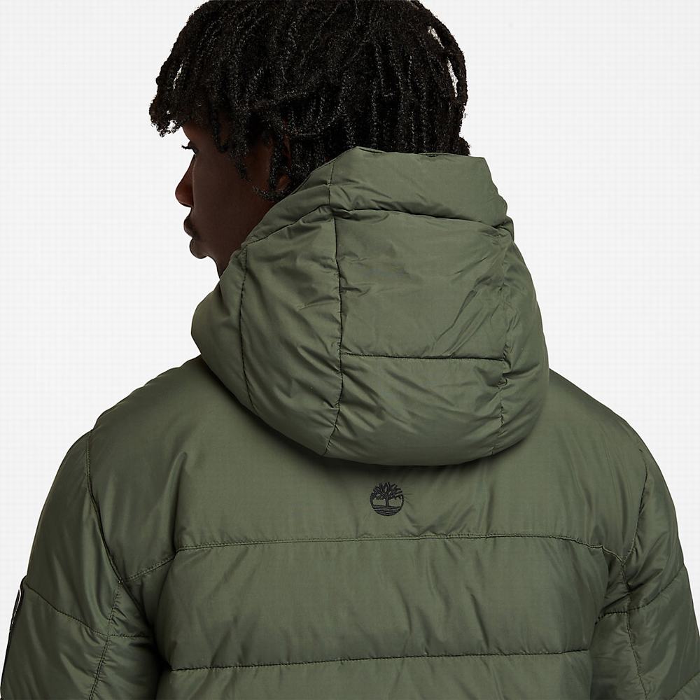 Pánské Bundy Timberland Outdoor Archive Puffer Zelene | TI79203-806