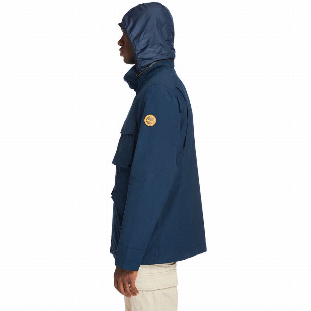 Pánské Bundy Timberland Outdoor Heritage Field Tmavě Blankyt | TI31409-162