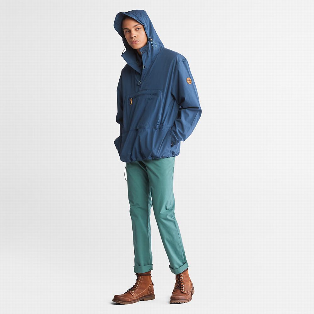 Pánské Bundy Timberland Outdoor Heritage EK+ Anorak Tmavě Blankyt | TI31596-630