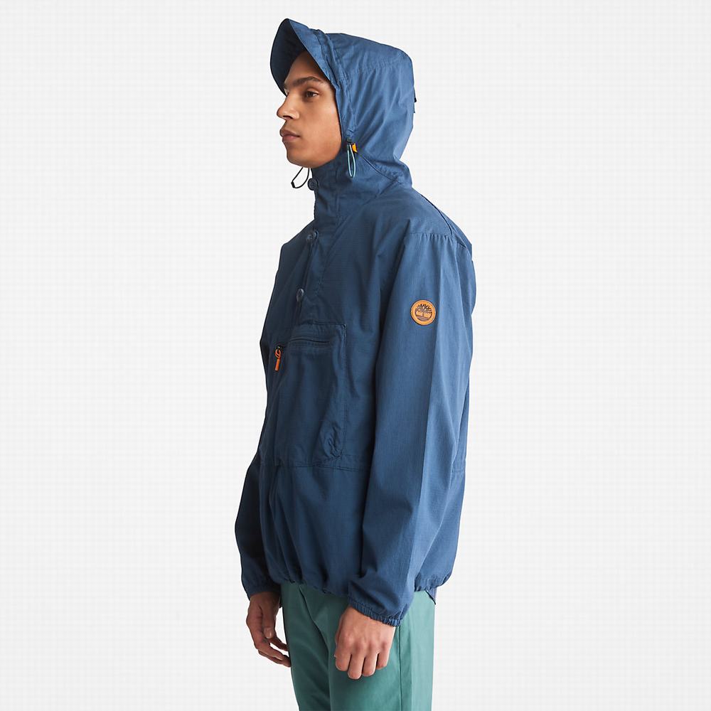 Pánské Bundy Timberland Outdoor Heritage EK+ Anorak Tmavě Blankyt | TI31596-630