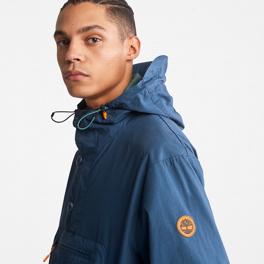 Pánské Bundy Timberland Outdoor Heritage EK+ Anorak Tmavě Blankyt | TI31596-630