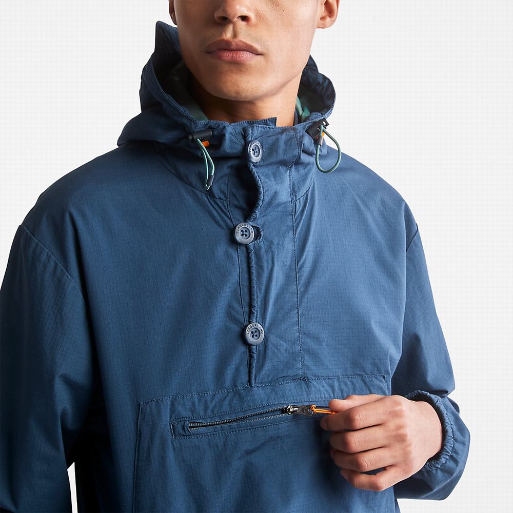 Pánské Bundy Timberland Outdoor Heritage EK+ Anorak Tmavě Blankyt | TI31596-630