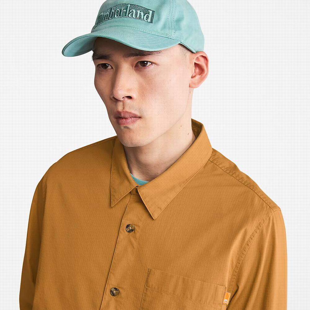 Pánské Bundy Timberland Outdoor Heritage EK+ Overshirt Světle Hnědé | TI51894-253