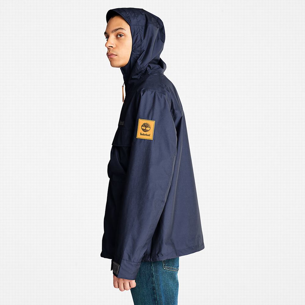 Pánské Bundy Timberland Outdoor Heritage S Kapucí Tmavě Blankyt | TI59817-810