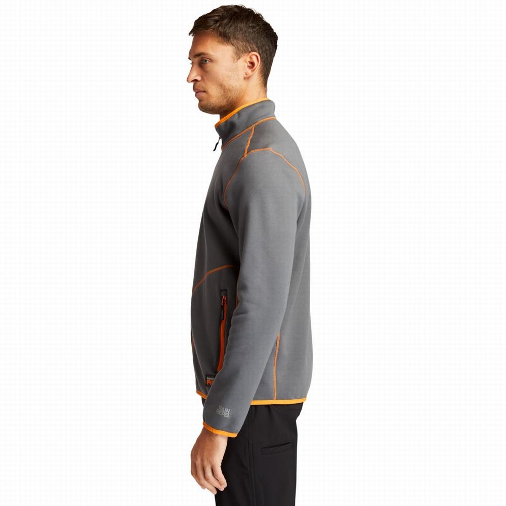 Pánské Bundy Timberland PRO® Ballast Střední Vrstva Jacket with Abrasion Resistance Asphalt | TI68734-902