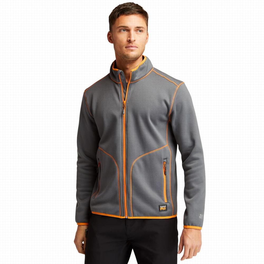 Pánské Bundy Timberland PRO® Ballast Střední Vrstva Jacket with Abrasion Resistance Asphalt | TI68734-902