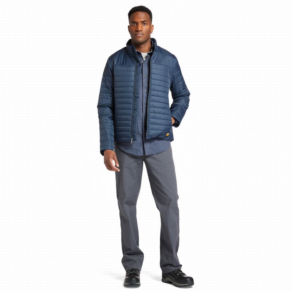 Pánské Bundy Timberland PRO® Mt. Washington Insulated Tmavě Blankyt | TI70981-064