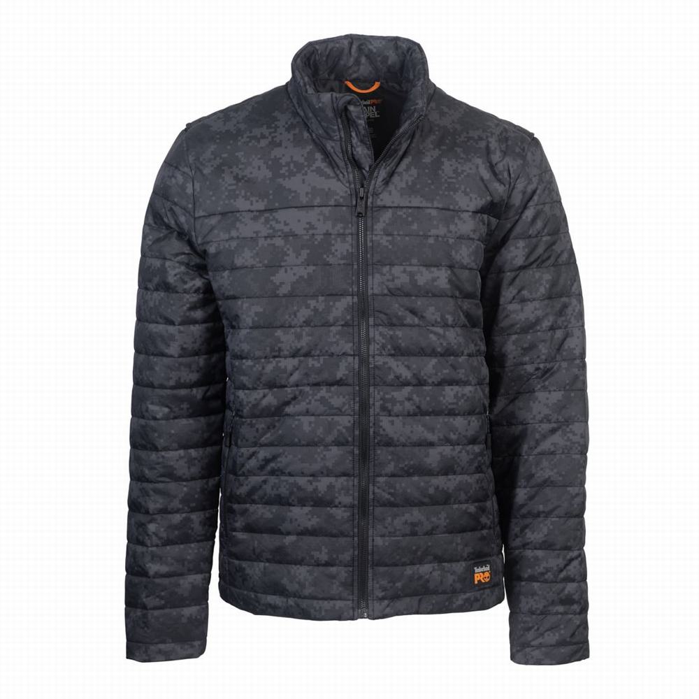 Pánské Bundy Timberland PRO® Mt. Washington Insulated Černé Maskáčové | TI86524-461