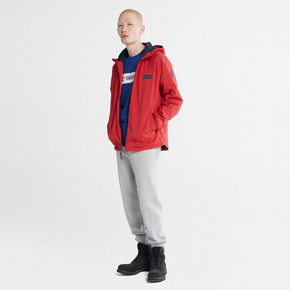 Pánské Bundy Timberland Pohodlí-lined Route Racer Červené | TI43520-230