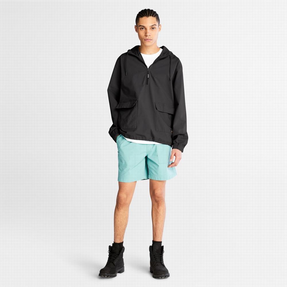 Pánské Bundy Timberland Progressive Utility Anorak Obsidian | TI16285-235