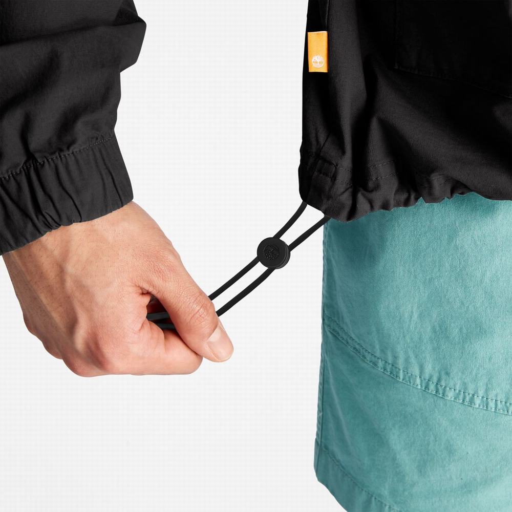 Pánské Bundy Timberland Progressive Utility Anorak Obsidian | TI16285-235
