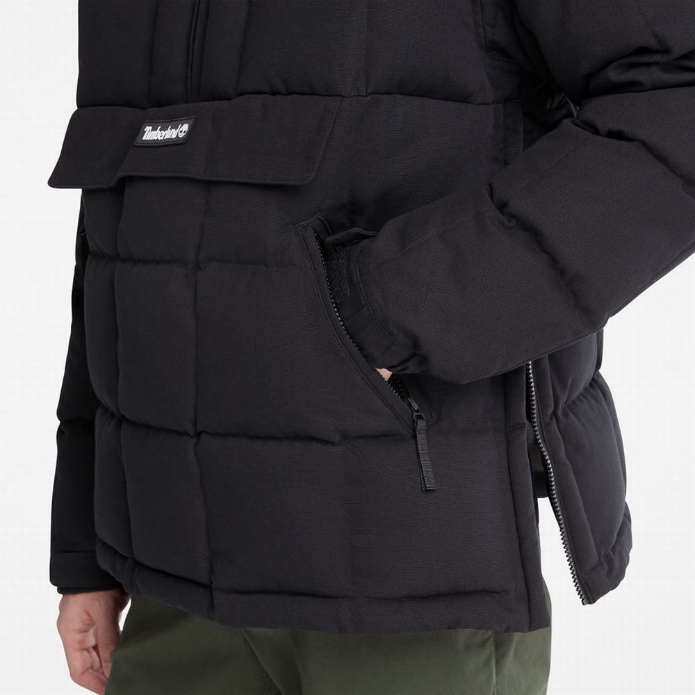 Pánské Bundy Timberland Progressive Utility Puffer Černé | TI54129-931