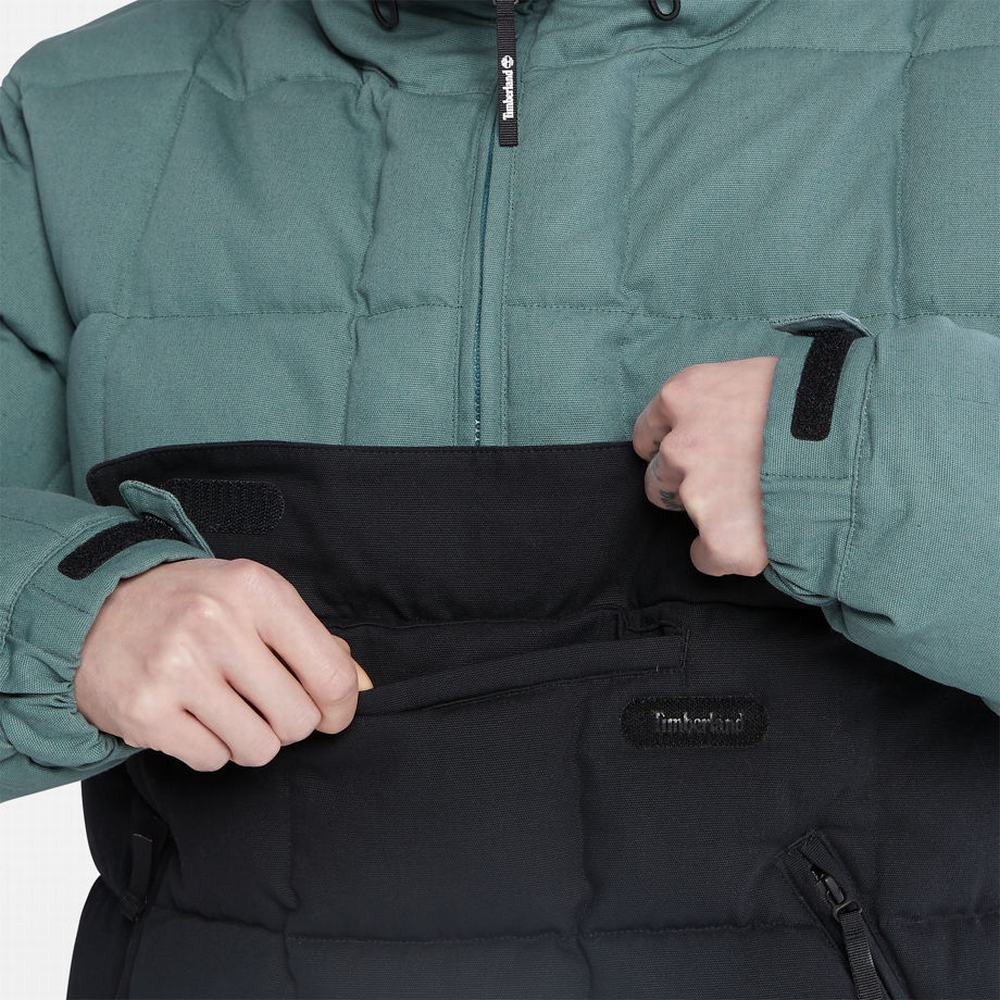 Pánské Bundy Timberland Progressive Utility Puffer Zelene Černé | TI84230-419