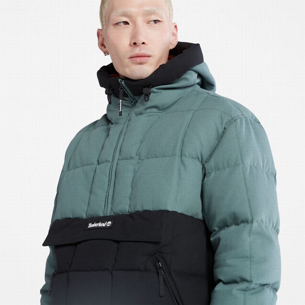 Pánské Bundy Timberland Progressive Utility Puffer Zelene Černé | TI84230-419