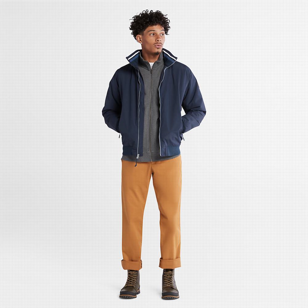 Pánské Bundy Timberland Sailor Bomber Tmavě Blankyt | TI34925-175