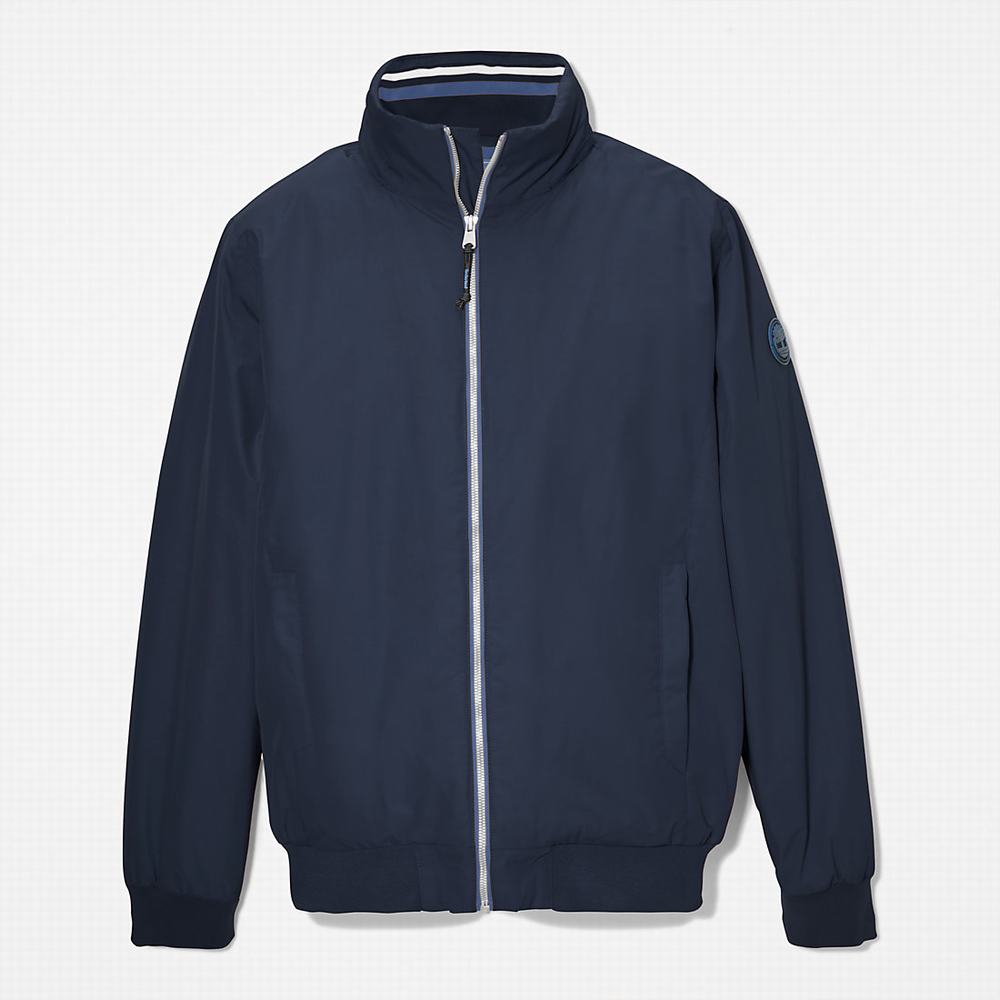 Pánské Bundy Timberland Sailor Bomber Tmavě Blankyt | TI34925-175