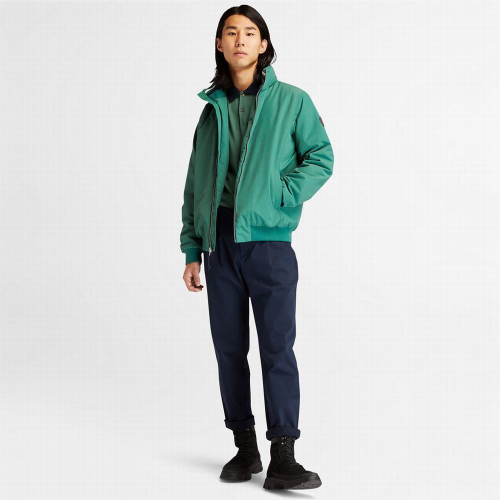 Pánské Bundy Timberland Sailor Bomber Zelene | TI78634-287