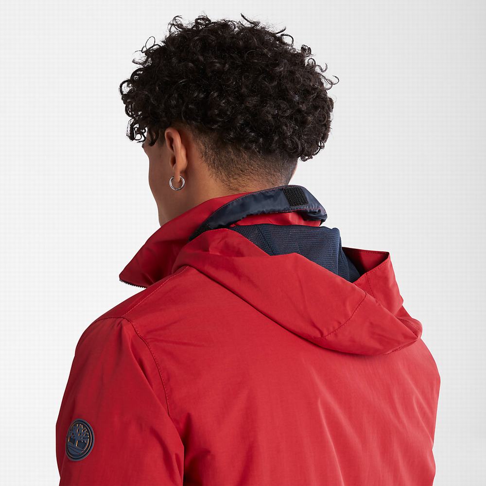 Pánské Bundy Timberland Sailor Bomber Červené | TI52347-283