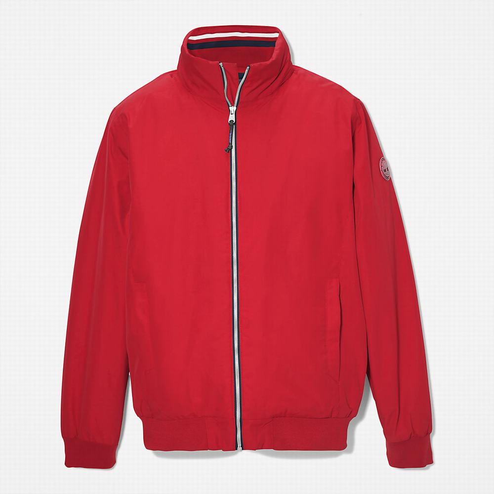 Pánské Bundy Timberland Sailor Bomber Červené | TI52347-283
