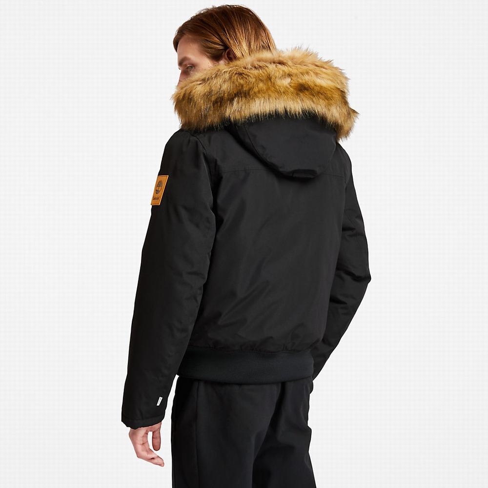 Pánské Bundy Timberland Scar Ridge DryVent™ Snorkel Černé | TI63412-694