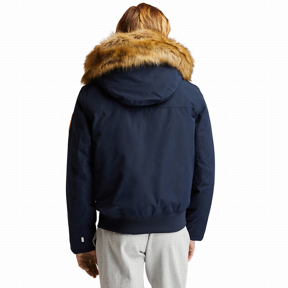 Pánské Bundy Timberland Scar Ridge DryVent™ Snorkel Tmavě Blankyt | TI84795-509