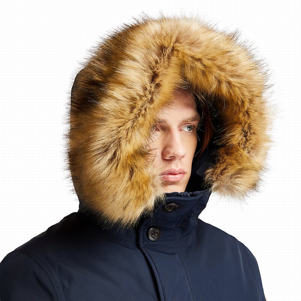 Pánské Bundy Timberland Scar Ridge DryVent™ Snorkel Tmavě Blankyt | TI84795-509