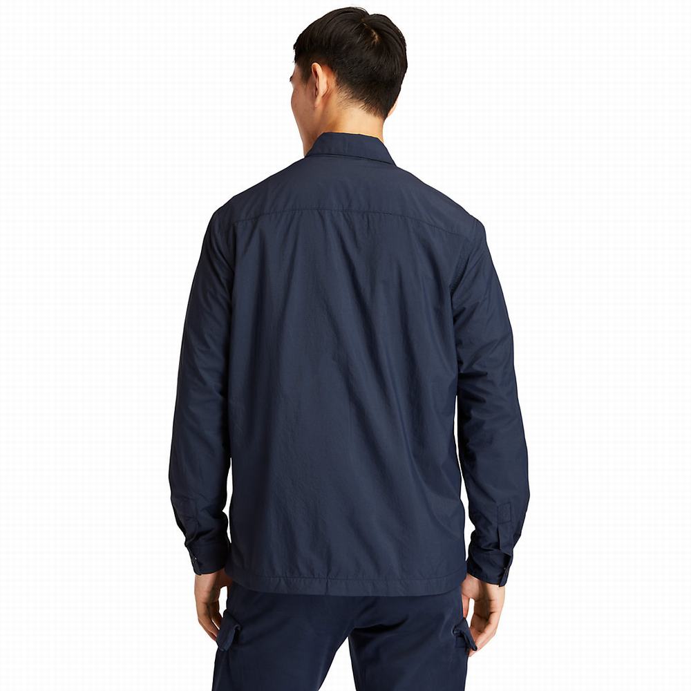 Pánské Bundy Timberland Solid Tmavě Blankyt | TI25698-971