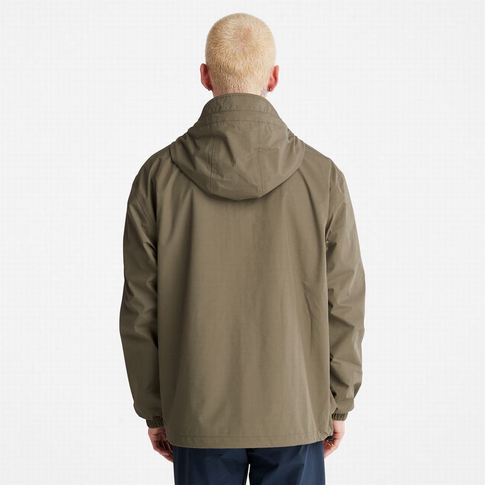 Pánské Bundy Timberland Stow-and-Go Anorak Tmavě Zelene | TI13249-198
