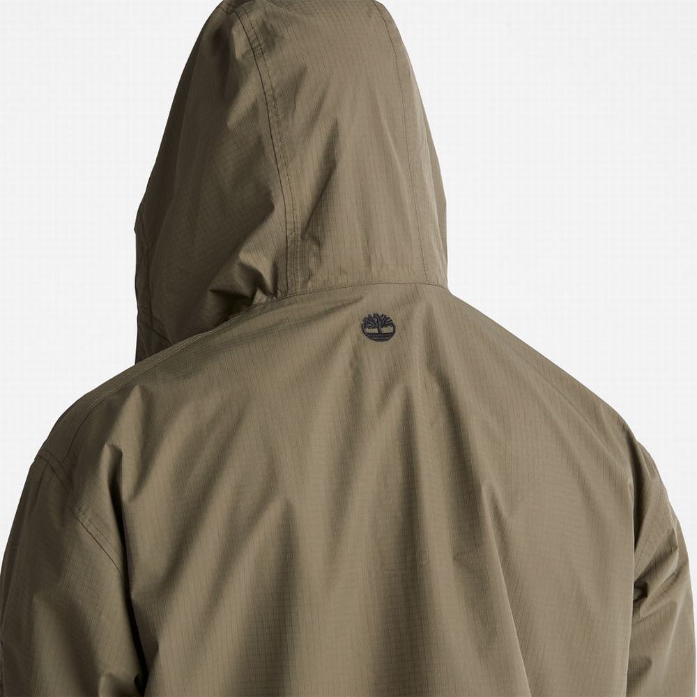 Pánské Bundy Timberland Stow-and-Go Anorak Tmavě Zelene | TI13249-198