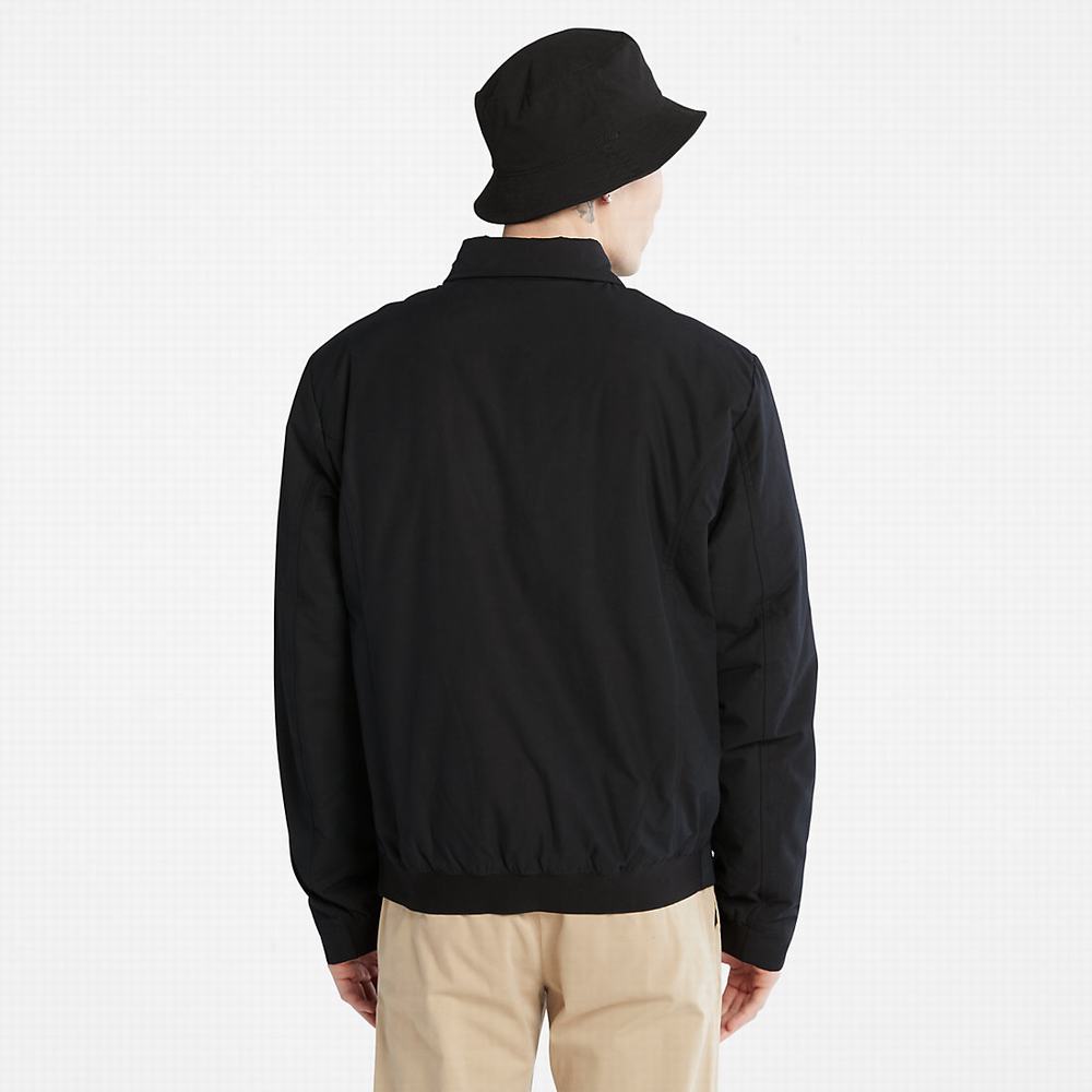 Pánské Bundy Timberland Stratham Bomber Černé | TI58436-452