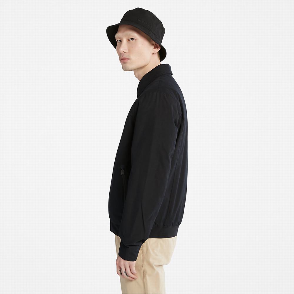 Pánské Bundy Timberland Stratham Bomber Černé | TI58436-452