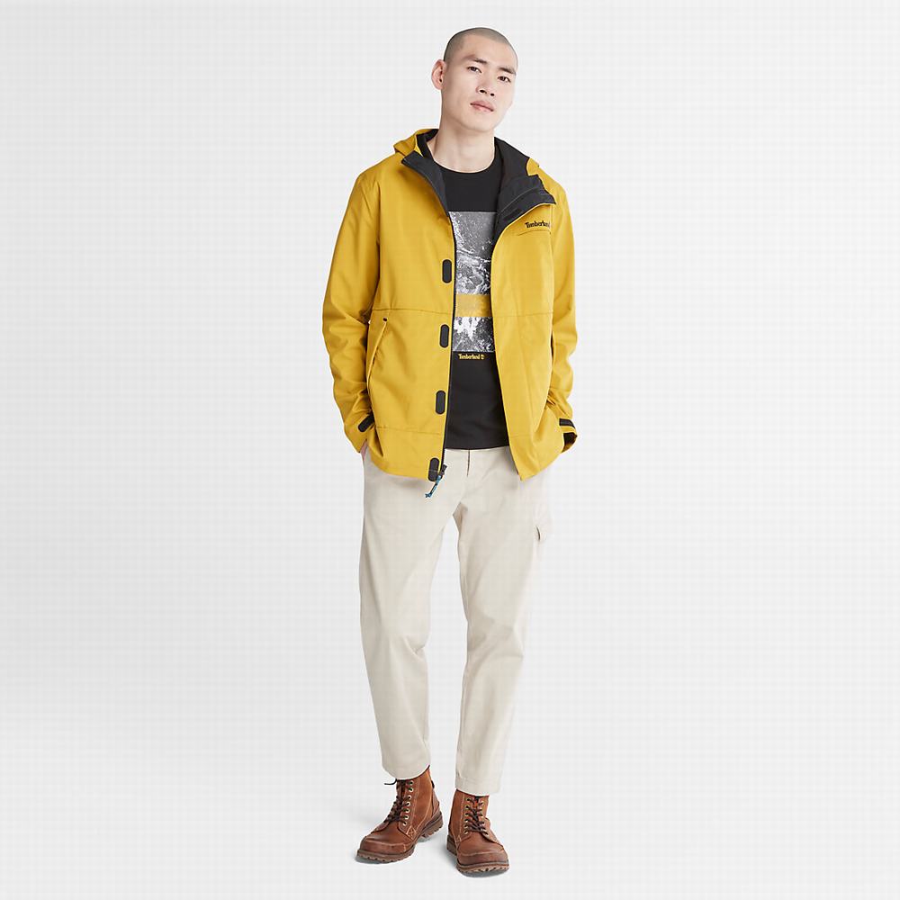 Pánské Bundy Timberland Vody-Repellent S Kapucí Žluté | TI17526-743