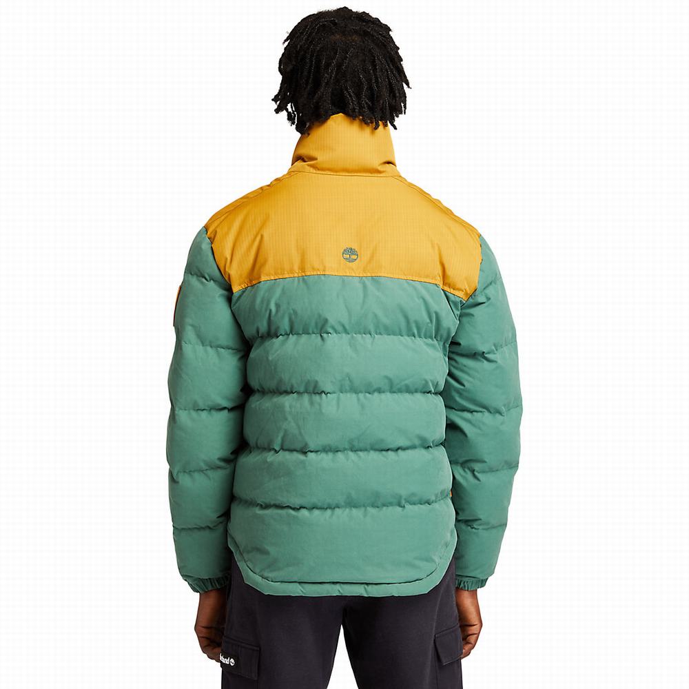 Pánské Bundy Timberland Welch Mountain Puffer Zelene | TI08142-812