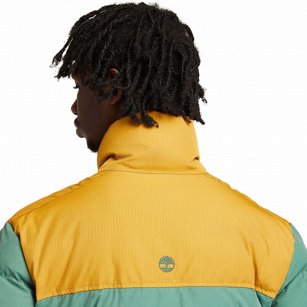 Pánské Bundy Timberland Welch Mountain Puffer Zelene | TI08142-812