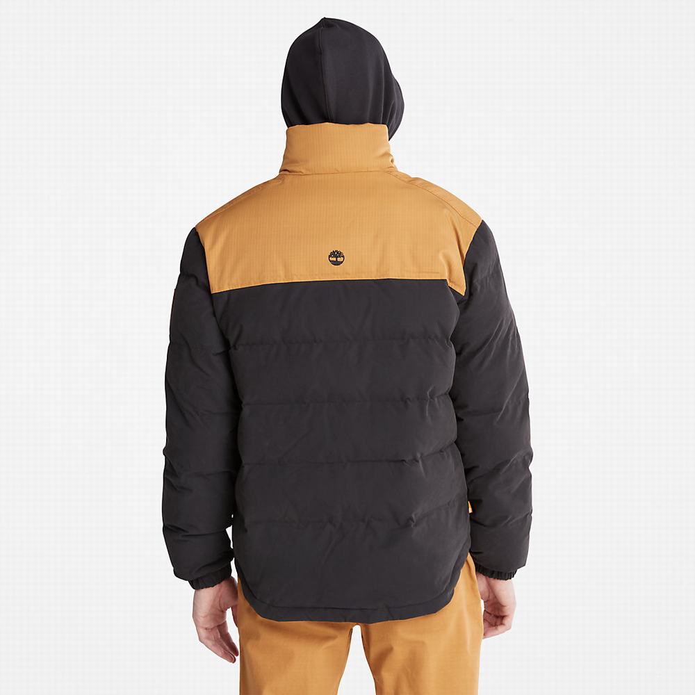 Pánské Bundy Timberland Welch Mountain Puffer Černé | TI61895-257