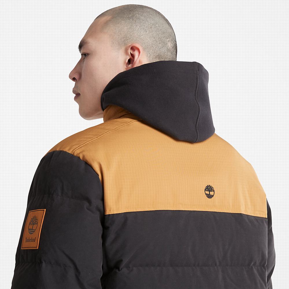 Pánské Bundy Timberland Welch Mountain Puffer Černé | TI61895-257