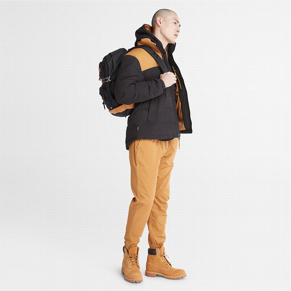 Pánské Bundy Timberland Welch Mountain Puffer Černé | TI61895-257