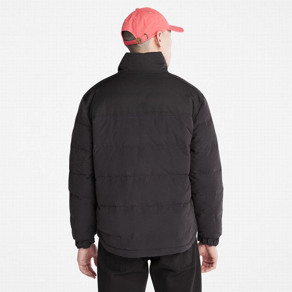 Pánské Bundy Timberland Welch Mountain Reversible Puffer Černé | TI20456-896