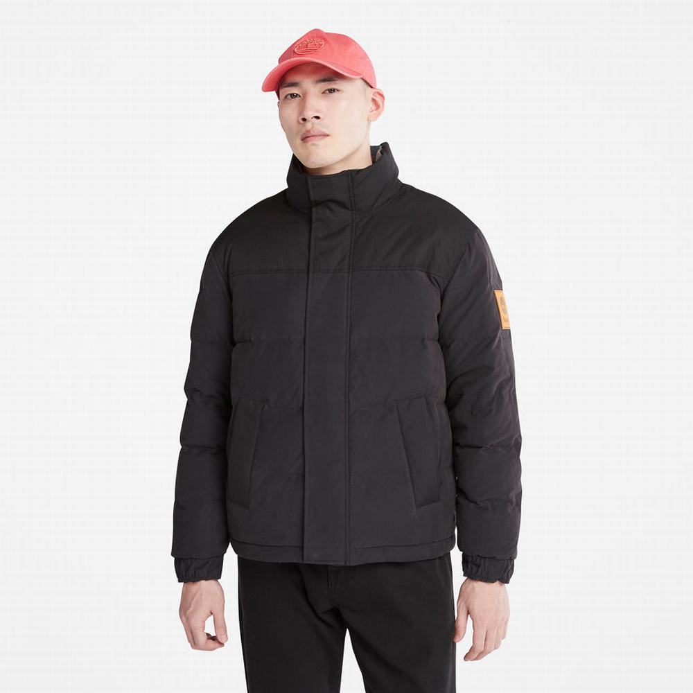 Pánské Bundy Timberland Welch Mountain Reversible Puffer Černé | TI20456-896