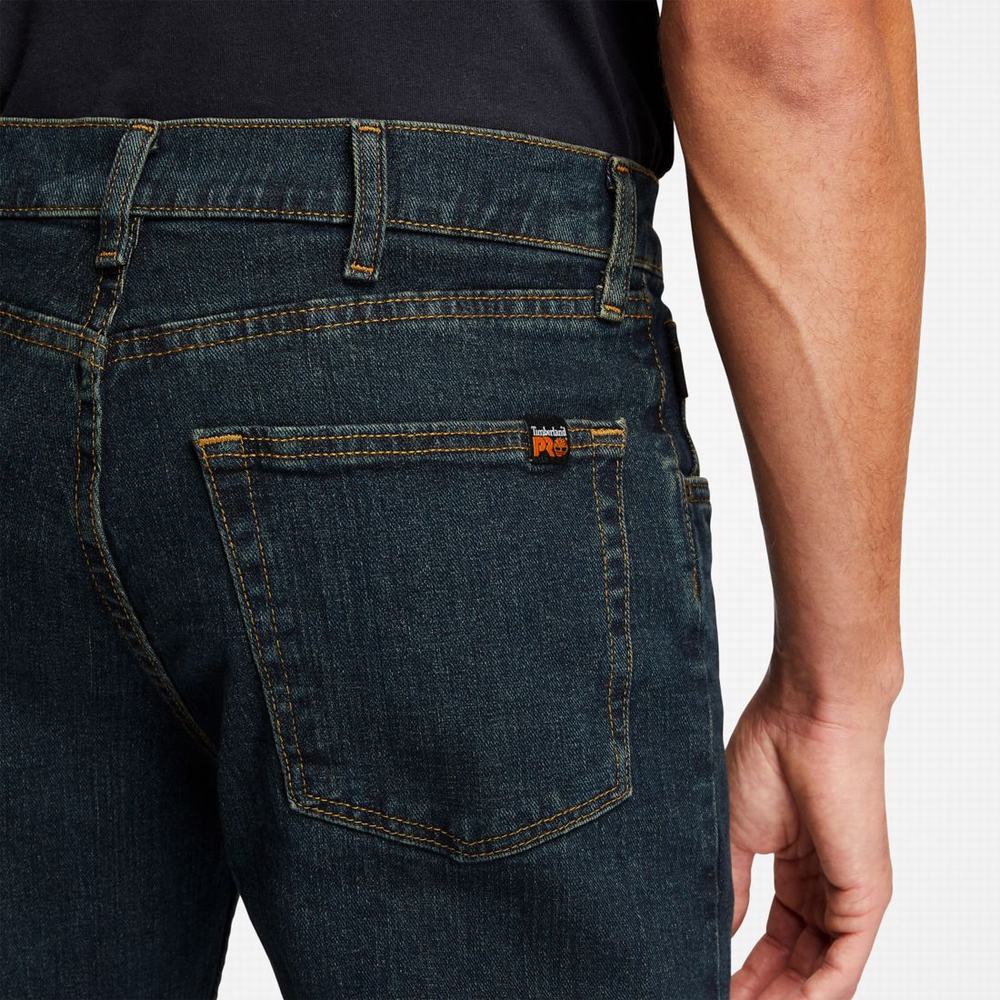 Pánské Džíny Timberland Grit-N-Grind Flex Denim Pracovní Tmavě | TI02547-160